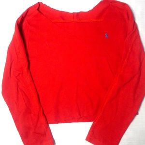 Polo V-Neck Long Sleeve Shirt
